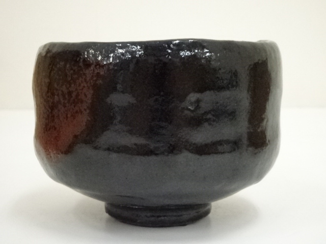 道具 ] - 道具 佐々木松楽造 黒楽茶碗（共箱） | ネットショップ